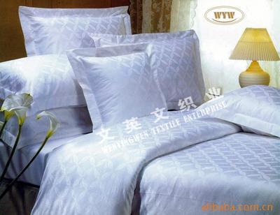 北京文英文紡織品 專業(yè)供應(yīng)酒店床品套裝，質(zhì)優(yōu)價(jià)廉